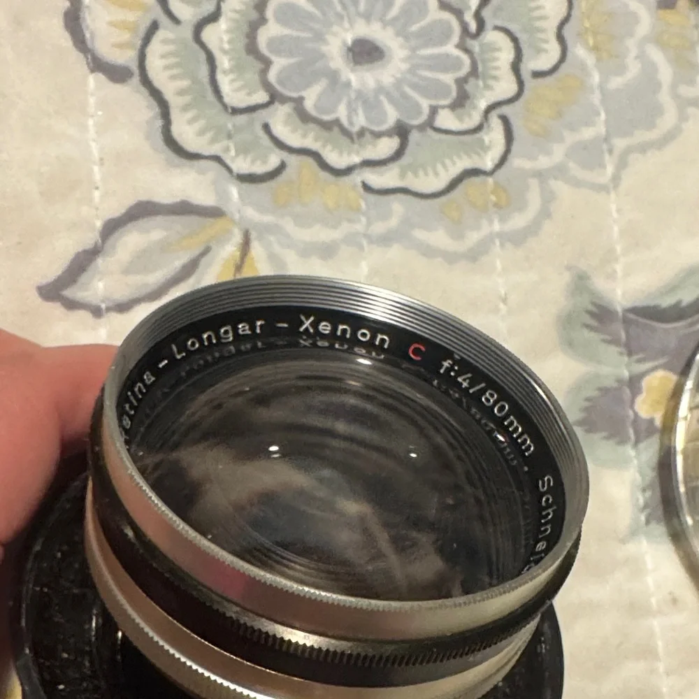 Vintage Kodak Telephoto Lens with Black Finish
